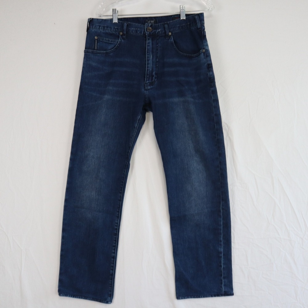 Armani Jeans Mens 33 J31 Regular 5-Pocket Stretch Flex Denim‎ Blue
